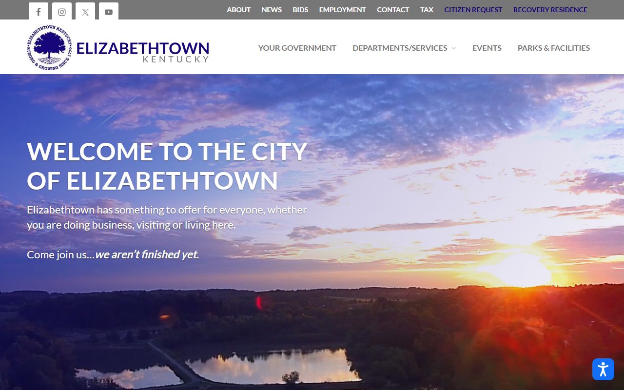 Elizabethtown arrest records city government