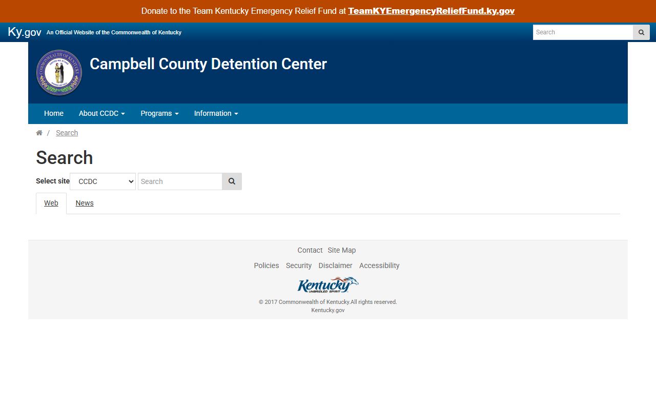 Campbell County arrest records inmate search portal