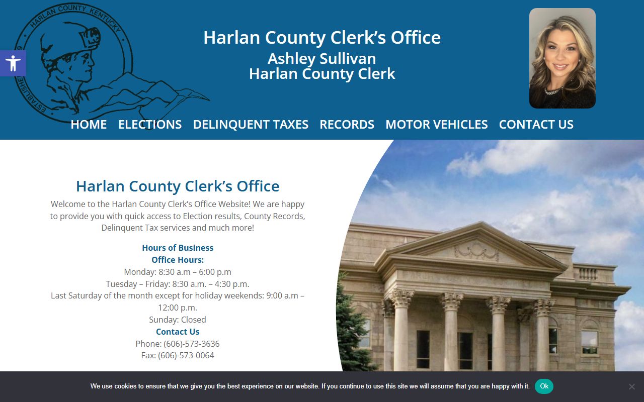 Harlan County Clerk records