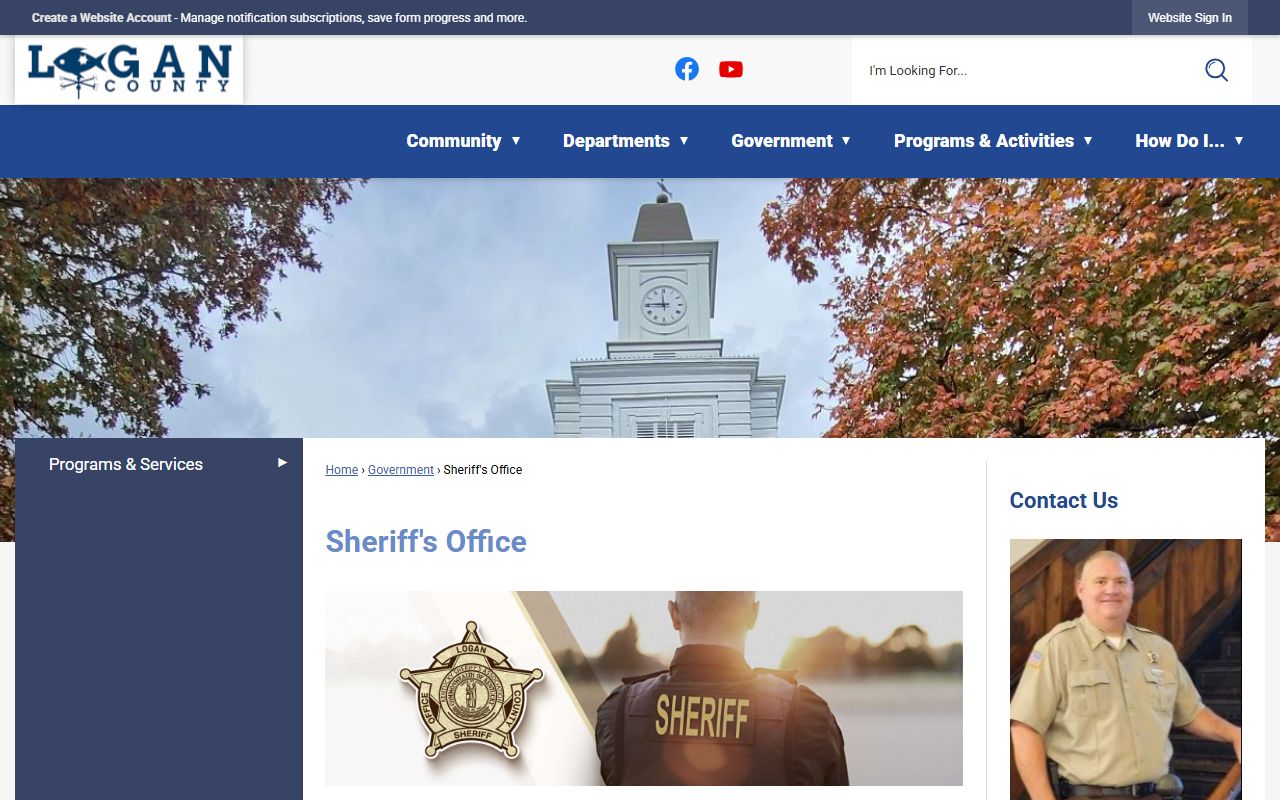 Logan County Sheriff's Office arrest records