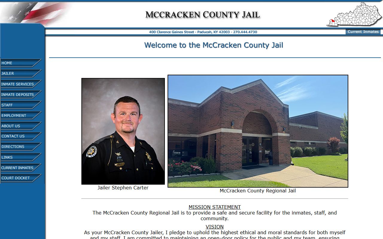 McCracken County Regional Jail arrest records