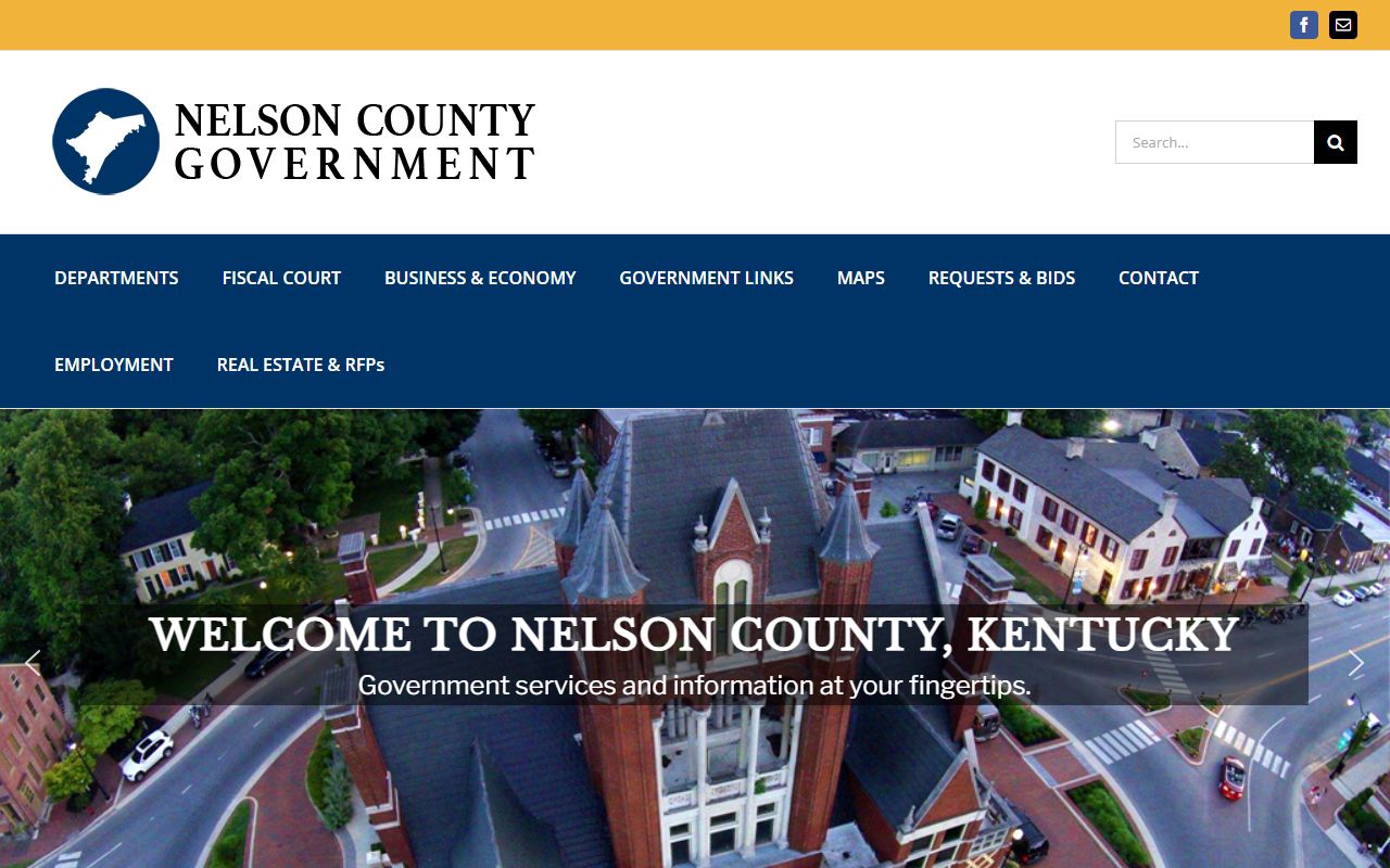 Nelson County government arrest records
