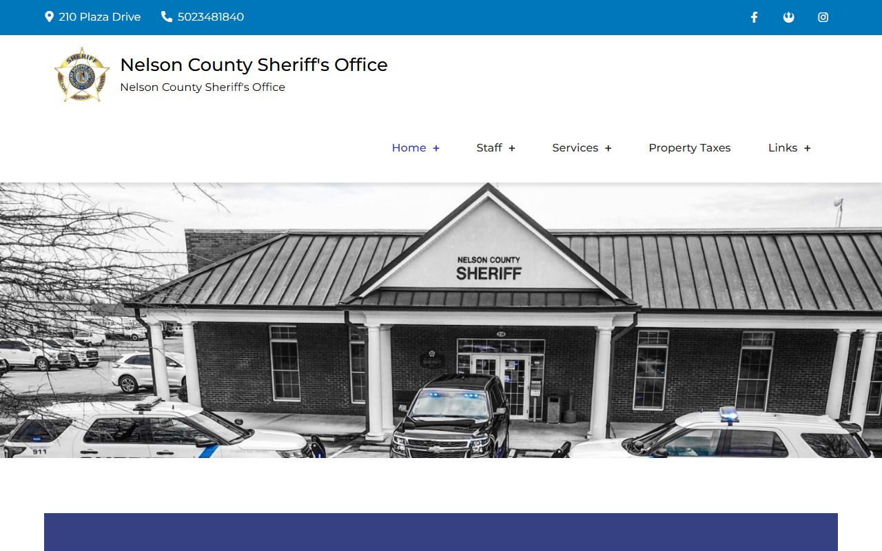 Nelson County Sheriff's Office arrest records
