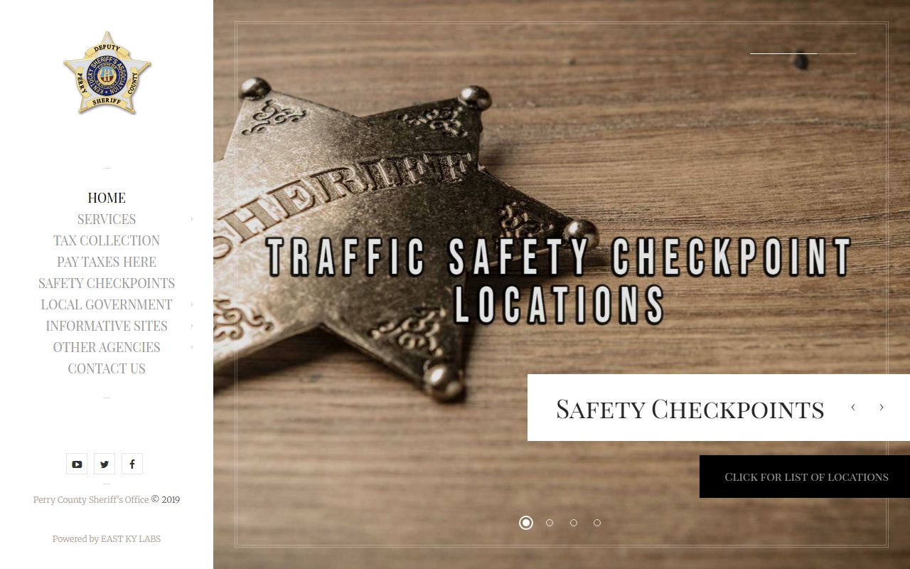 Perry County Sheriff's Office arrest records