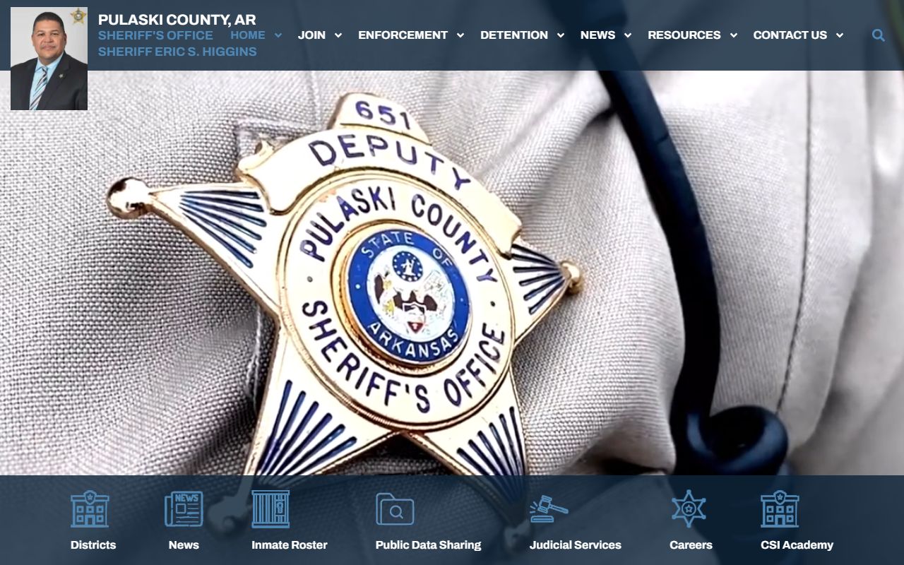 Pulaski County Sheriff's Office arrest records