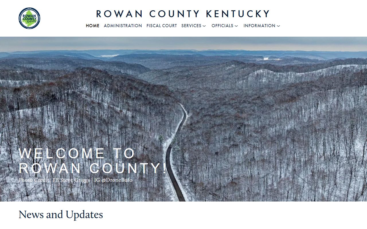 Rowan County government arrest records