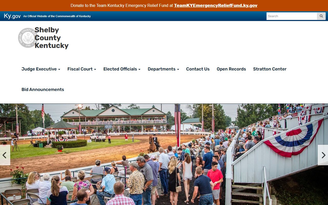 Shelby County government arrest records