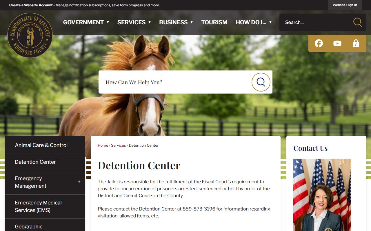 Woodford County jail information arrest records